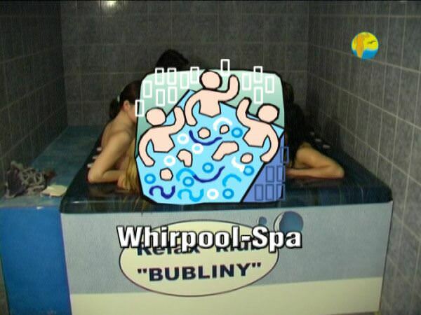 Young girls of nudists in Spa salon [Pure naturism]