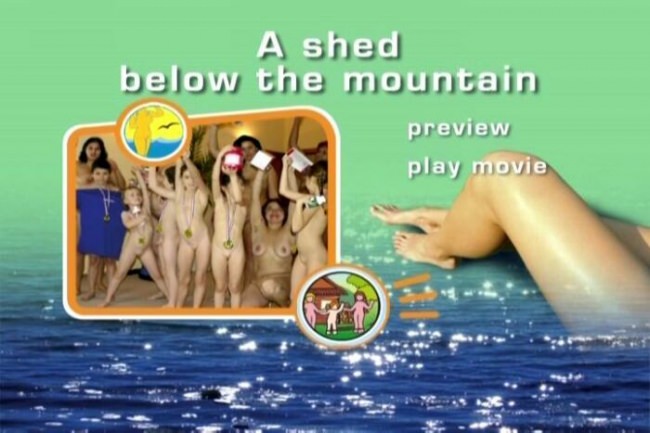 Home movies of family nudism - A Shed Below the Mountain [Pure naturism]