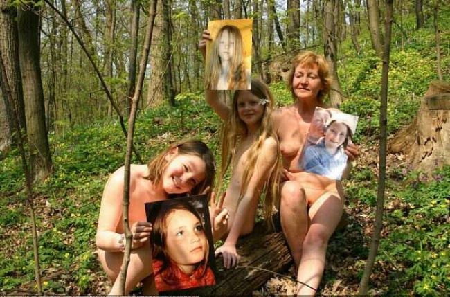 Naturism outdoors - dense wood and fresh air - Purenudism set 50 [Pure naturism]